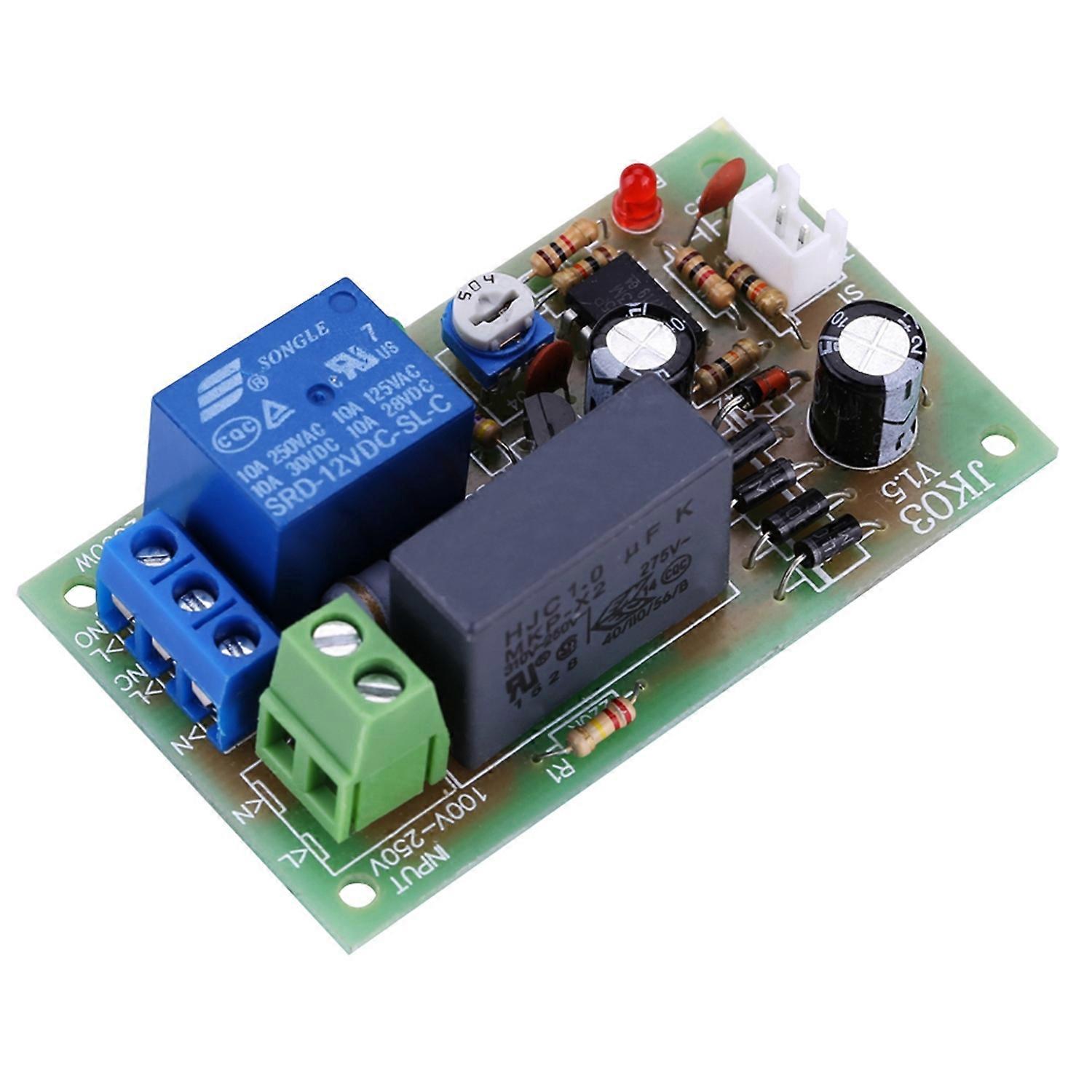 Trigger Timer Delay Switch Module Schakel Board Instelbare Tijd uit (1Sec ~ 5Min)