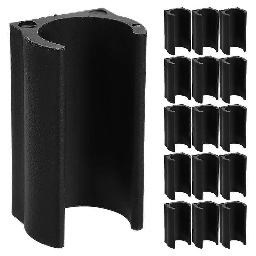 20PCS U字型椅子レッグキャッププラスチック椅子フットフロアグライドチューブキャップカバー滑り止め家具足チッププロテクター