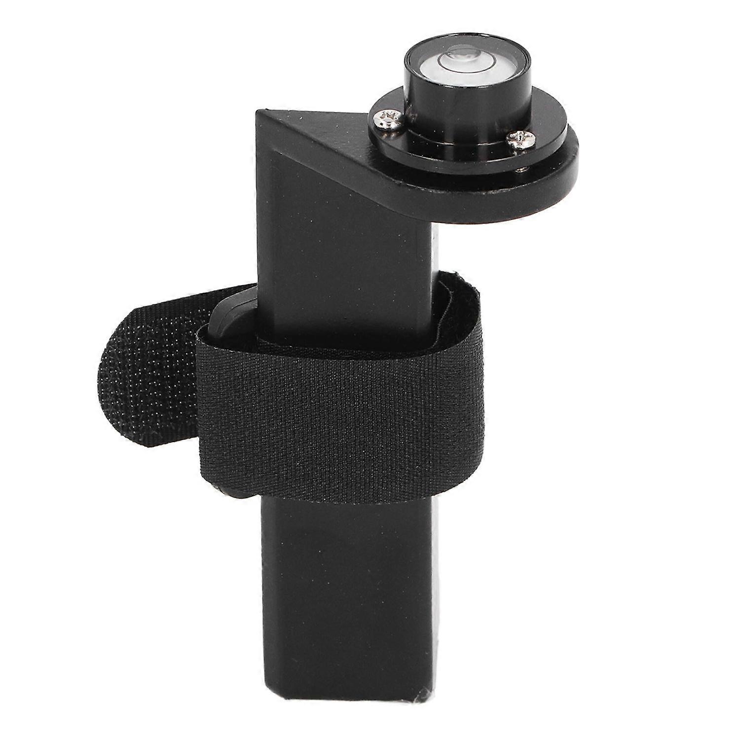 Adjustable Grade Rod Level Aluminum Portable Leveling Tool Horizontal Bubble for Round and Square Po