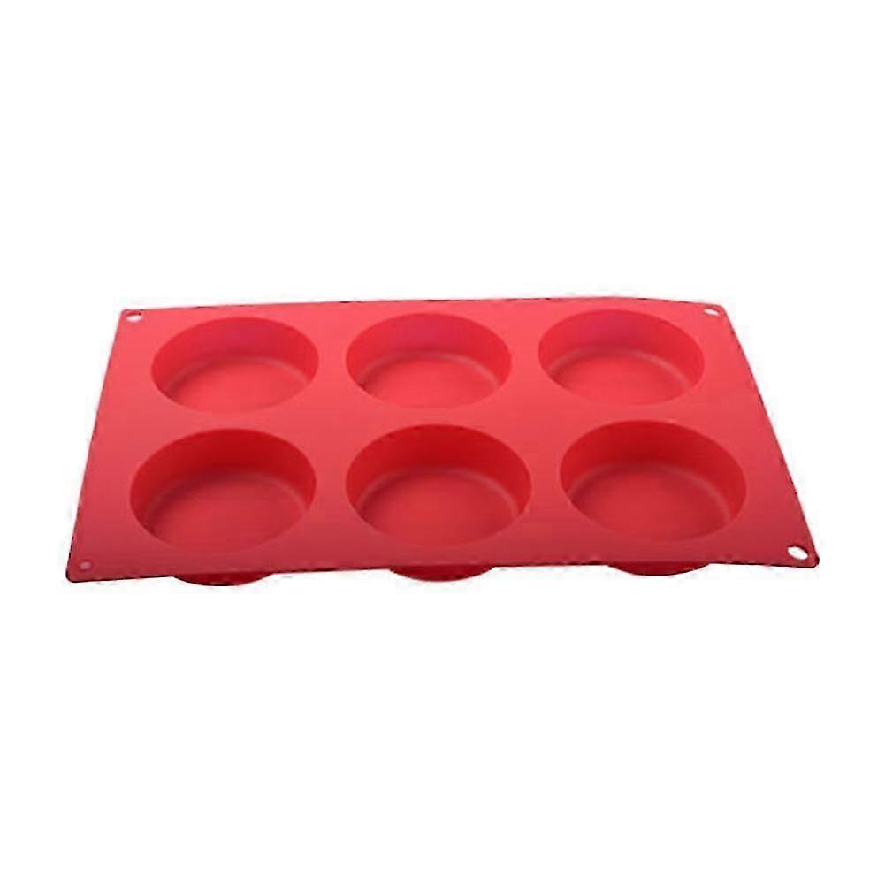 Silicone Muffin Pan Non Stick Round Cake Baking Mold