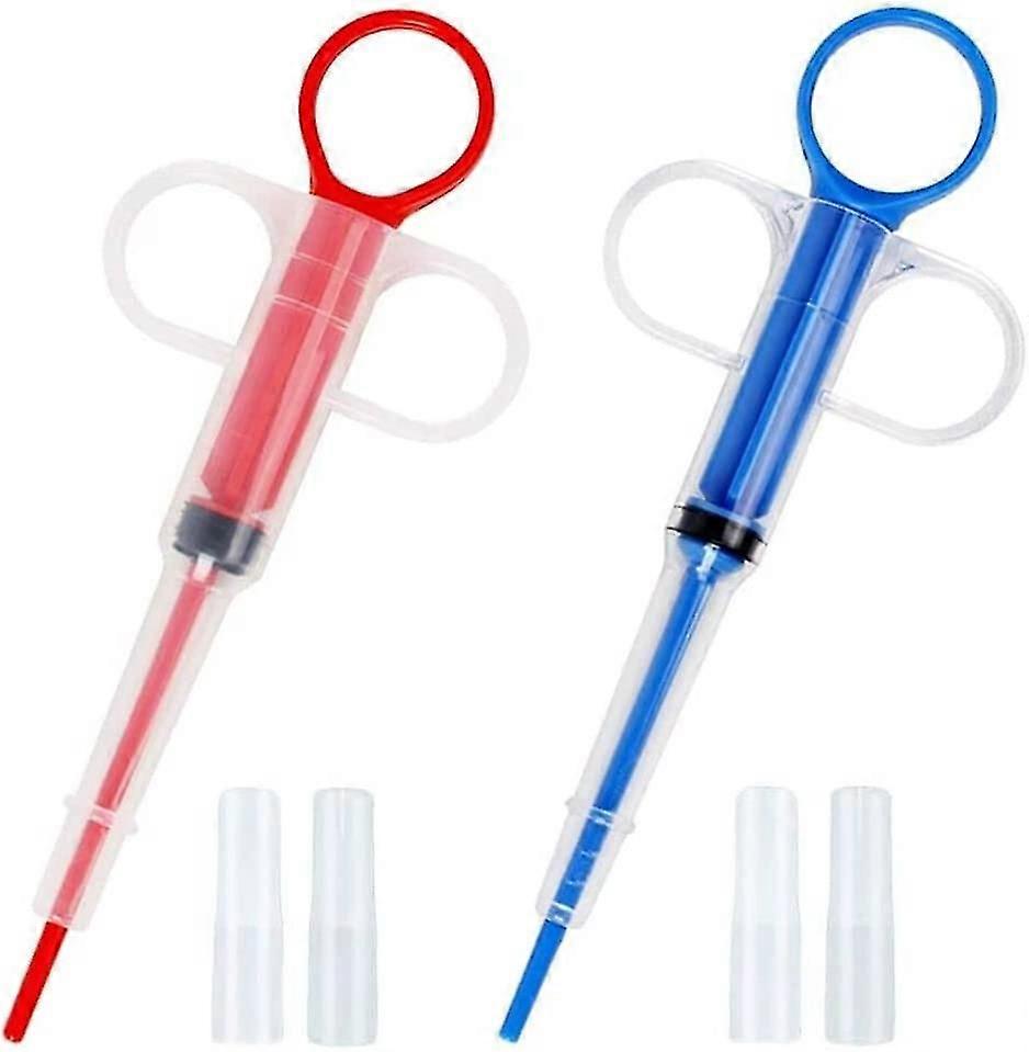 Cat Pellet Dispenser With Soft Tip 2 Pcs