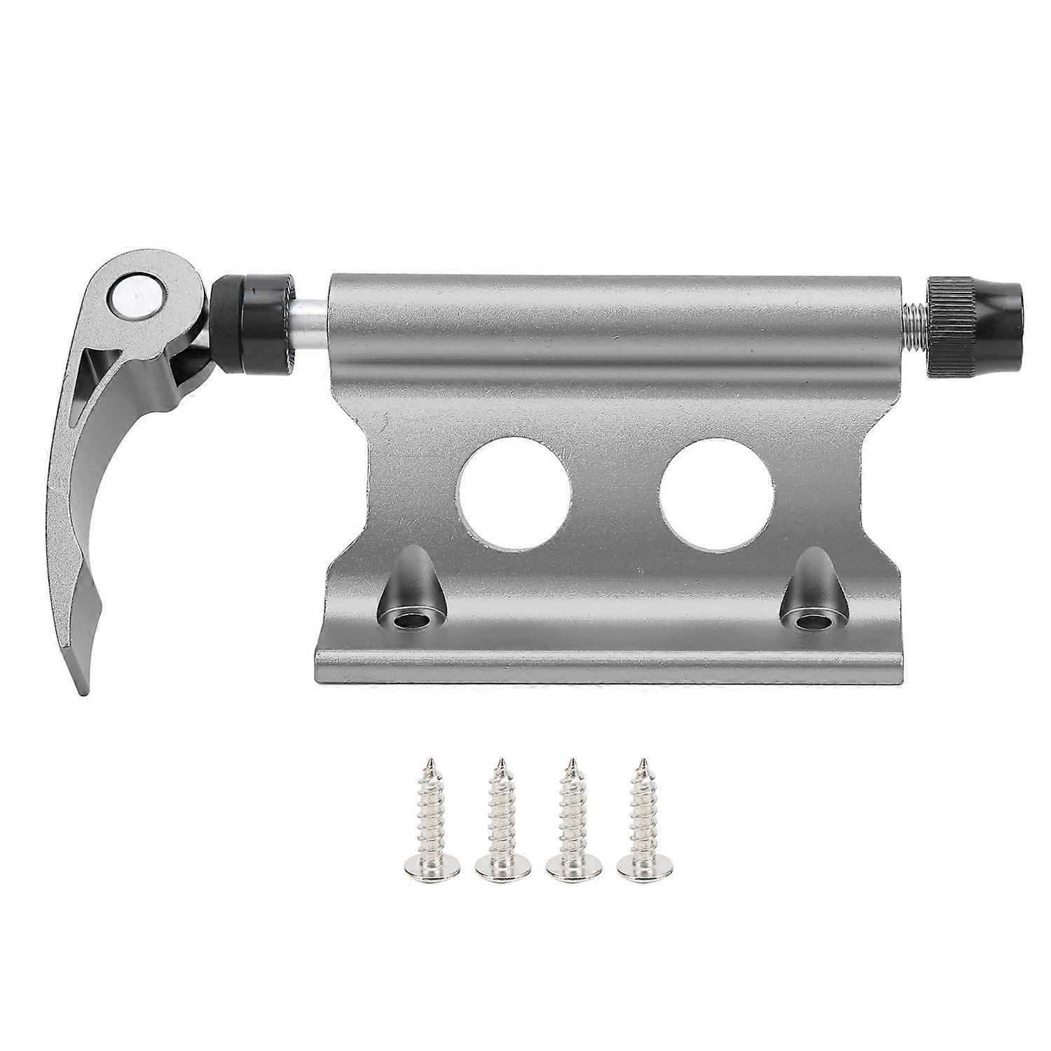 Bike Fork Mount Quick Release Bicycle Block Front Fork Fixed Clip Luggage Holder RackDeep Titanium C