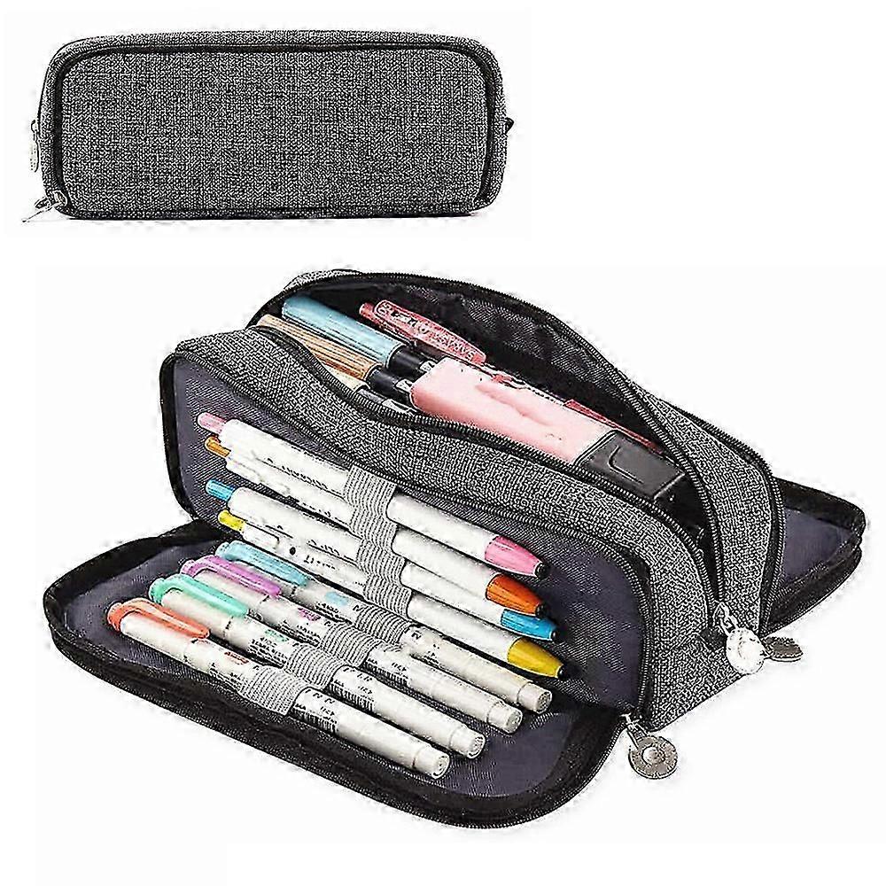 Durable Pencil Case Stationery Storage Bag For Students And Office