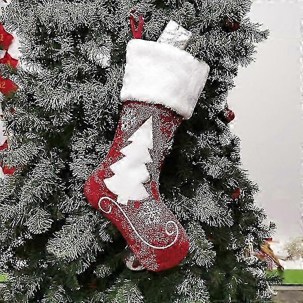 Large Christmas stocking, Christmas decoration.