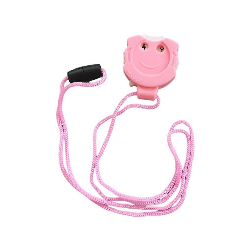 Knitting Row Counter Pendant with Easy Operation TearResistant ABS for Crochet and Stitch Tracking