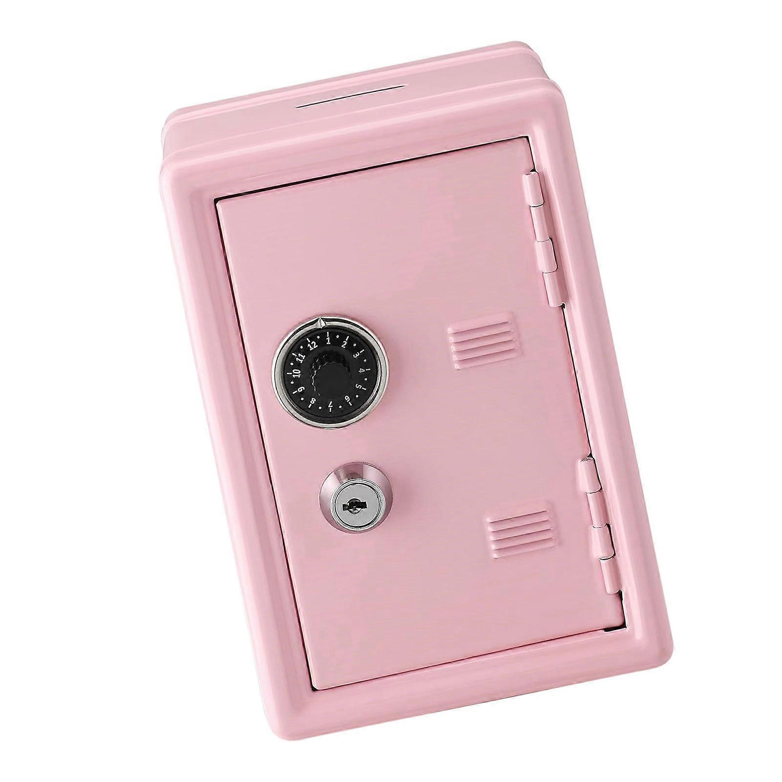 Rose Small Cash and Jewelry Container with Two Code Latches for Home otherwise Office Use Multicolor