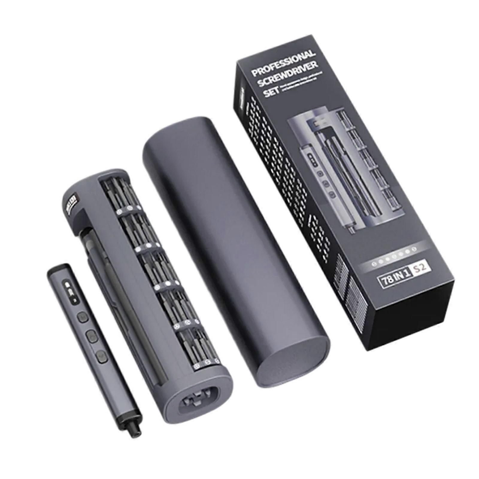 Electric Screwdriver Advanced Rotation Control Aluminum  Frame Extended Runtime Multicolor