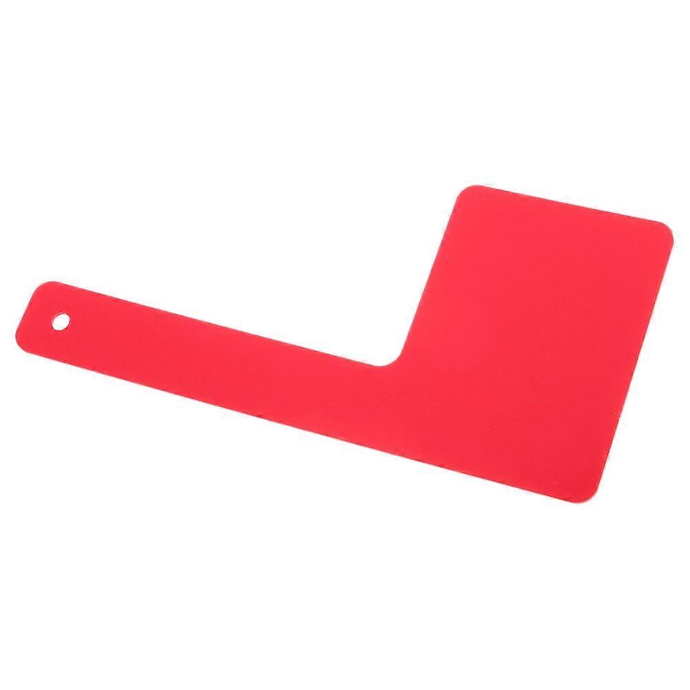 Mail Box Banner Mailbox Flag Rotatable Decorations Red Acrylic