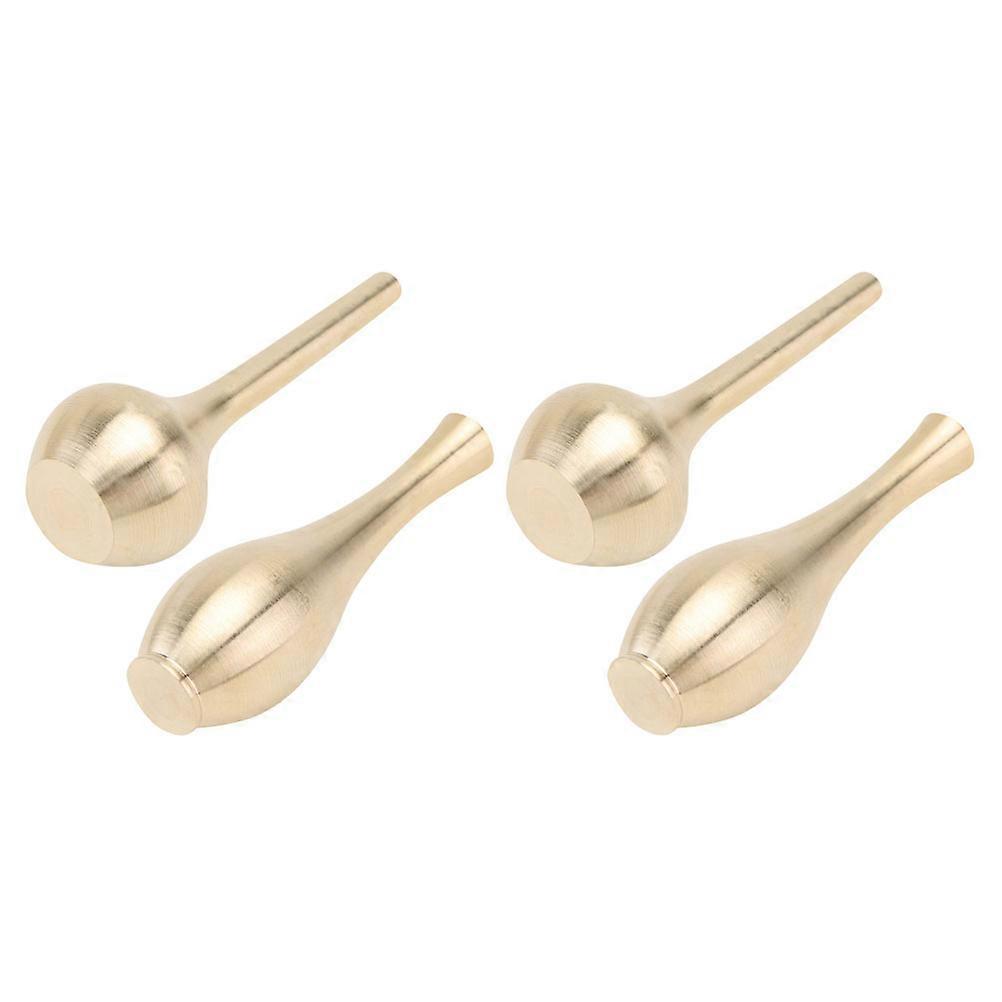 Pure Copper Vase Retro Small Vase for Decoration Use 16Pcs Set