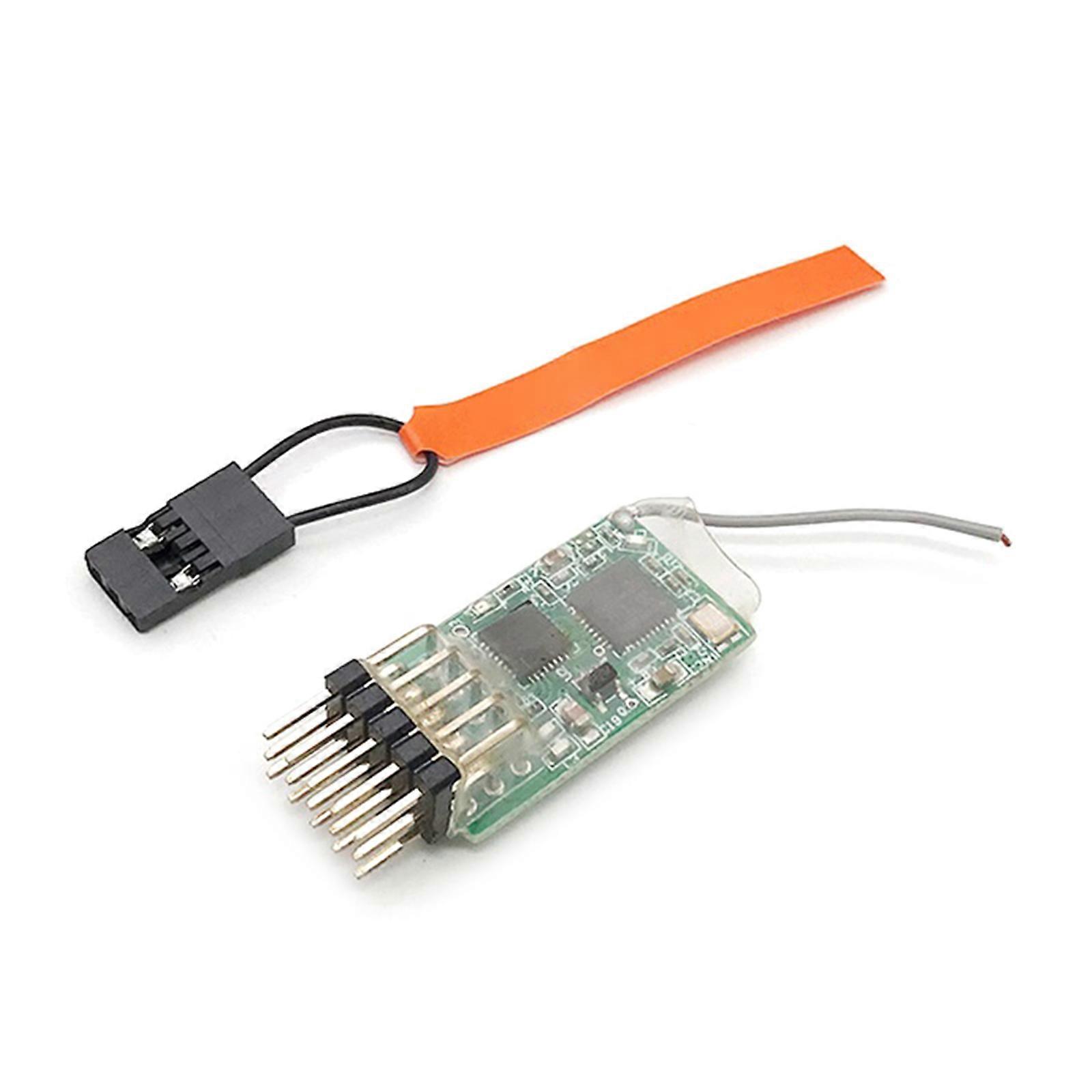 4100E 2.4GHz 4Ch Receiver DSM2 Full Ranges +800m 4100x Remote Control Airplanes For Drones JR Transmitters Accessories Multicolor