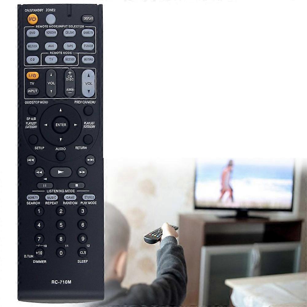 RC-710M For ONKYO AV Receiver Infrared Remote Control Battery Powered Replacement Handheld Controlle
