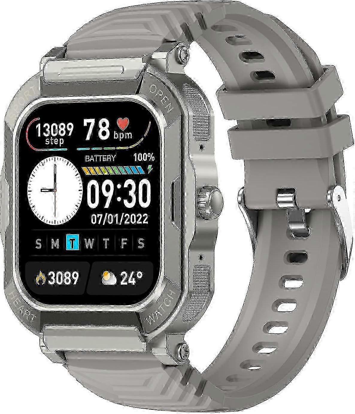 Men's And Women's Smart Watch With Phone Function Fitness Watch With Bluetooth Call 1.91-inch Hd Full Touch Screen Watch With Sleep Monitoring