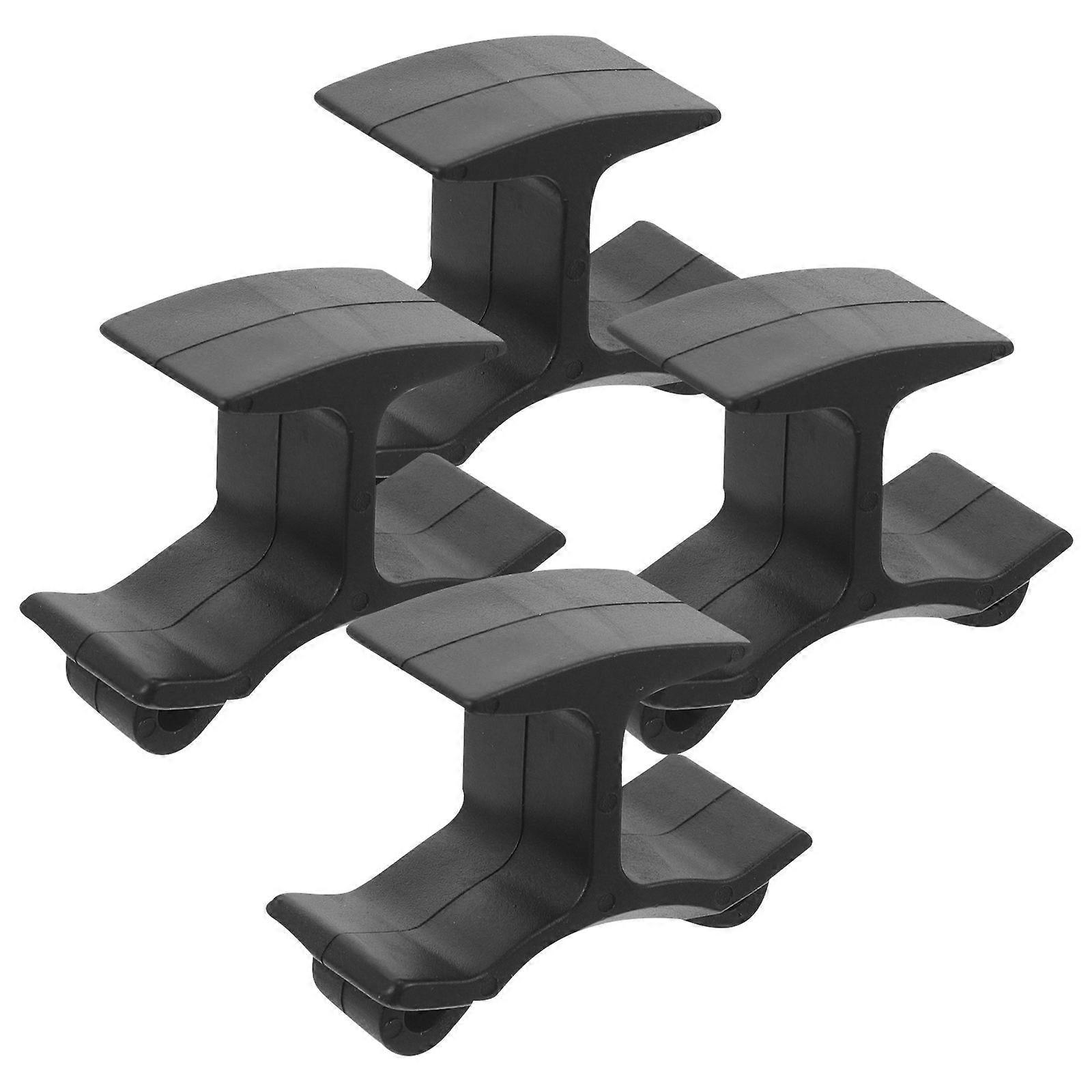 4 stuks Plastic Fluitje Vinger Grips Fluitjes Clamp Trainer Grensrechters Accessoire