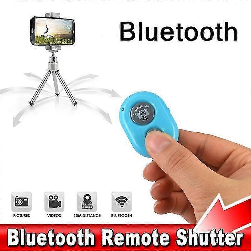 Bluetooth-compatible Remote Control Button Wireless Controller Self-Timer Camera Stick Shutter Release Phone Monopod Selfie