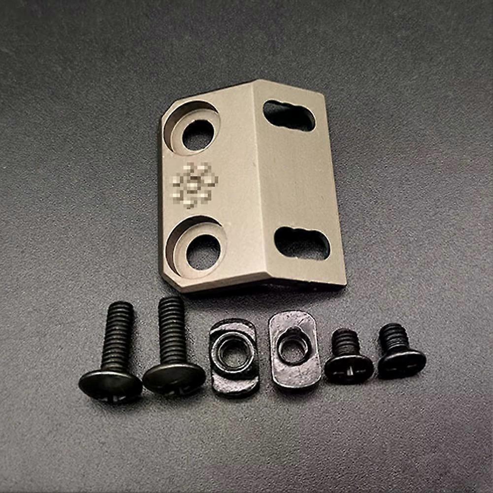 MLOK Side Mount for M300/M600 Flashlight - CNC Aluminum Bracket, Adjustable Rail Base for Hunting/Camping Gear