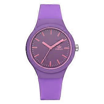 Montre-bracelet TOFOTL pour femme, motif uni, bracelet en silicone, style décontracté