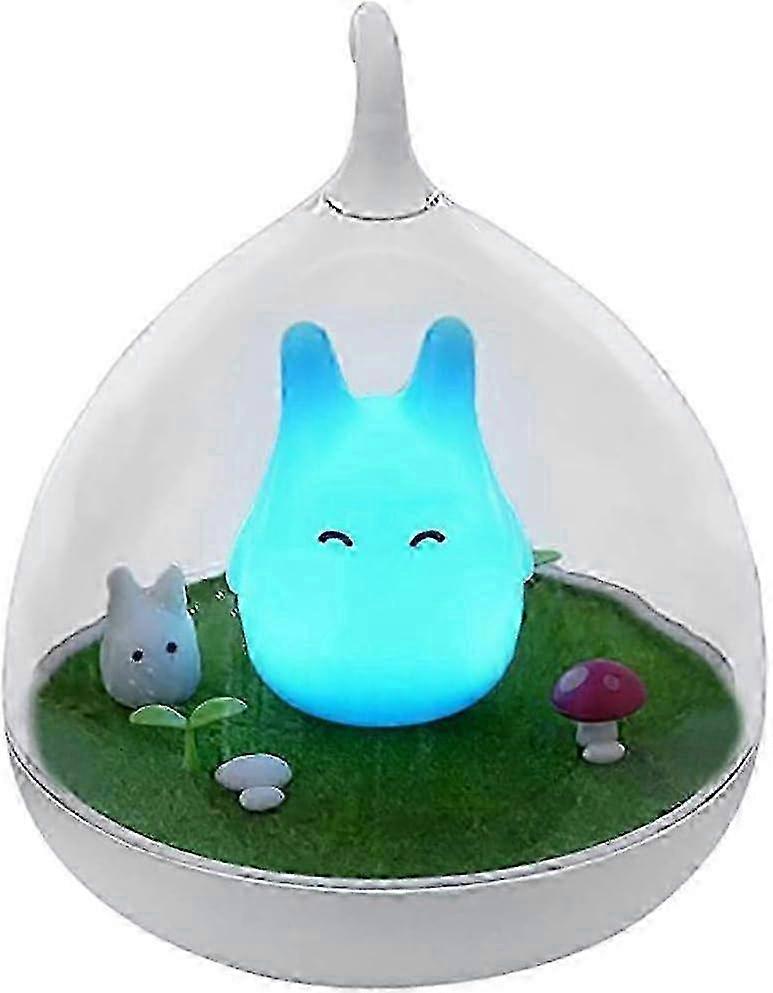 w Totoro Night Light Rechargeable Intelligent Touch Sensor