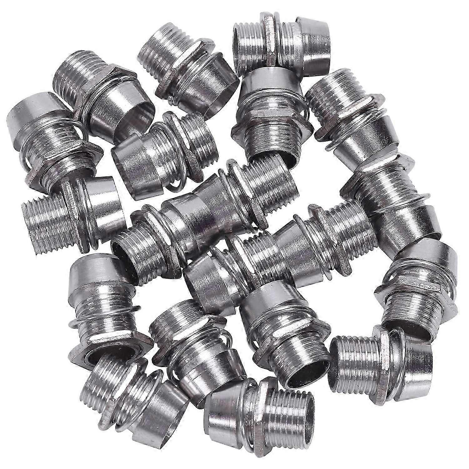 20 Pcs Copper 5mm Light Emitting Diode LED Holder Mount Panel Display