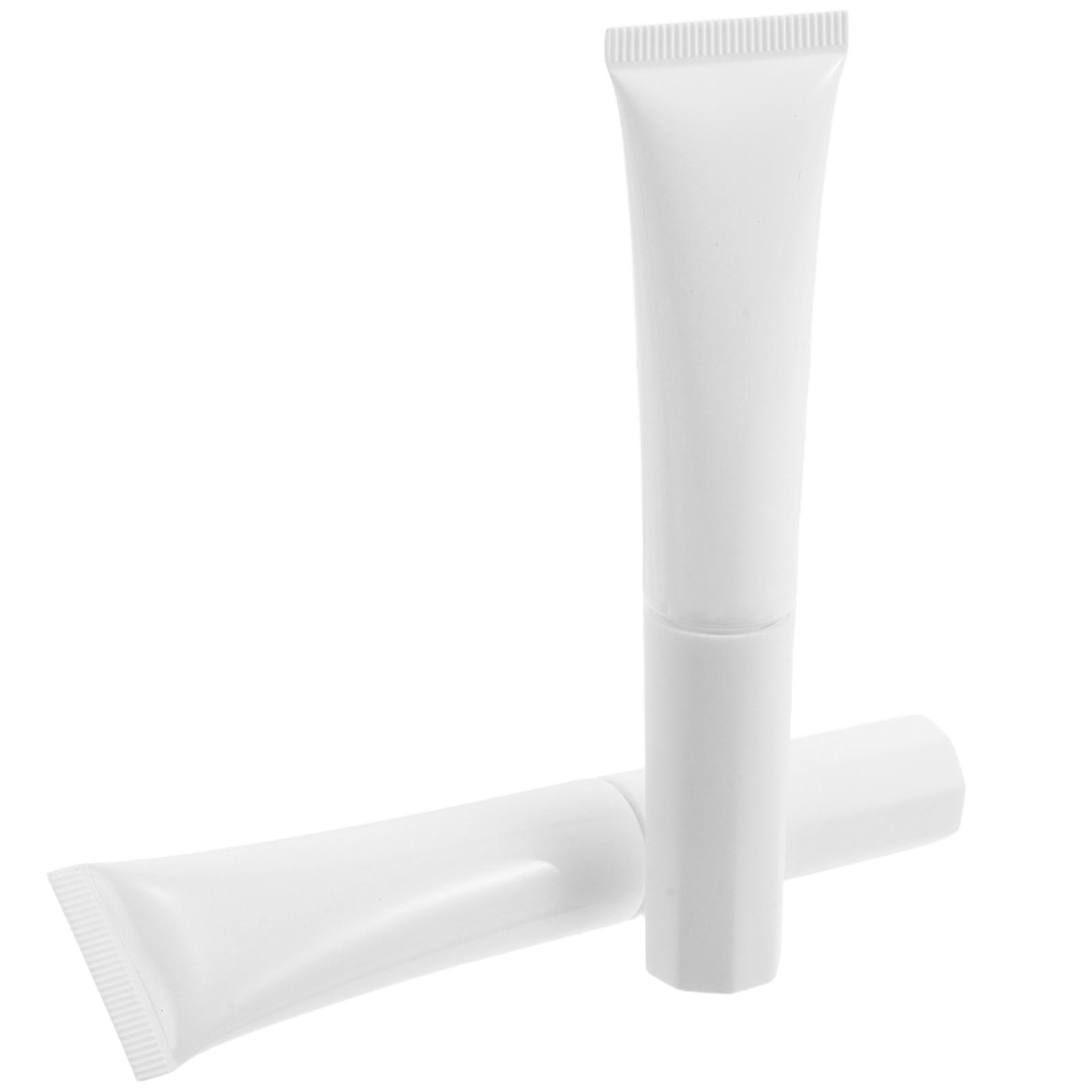 Flocked Foundation Tube for Makeup Remover with 2Pcs Empty Squeeze Bottles