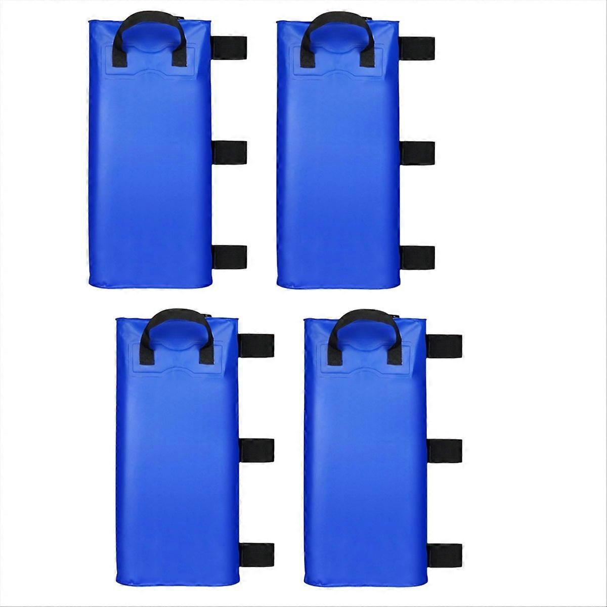 4pack Canopy Water Weights Bag,Gazebos Tent Water Weights Set, Blue