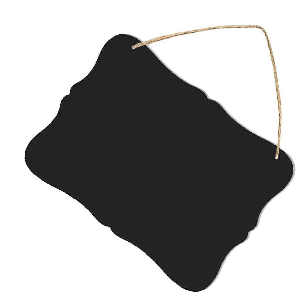 Chalkboard Sign Double-Sided Erasable Message Board Blackboard Wall Decor Signs with Hanging String (160207)