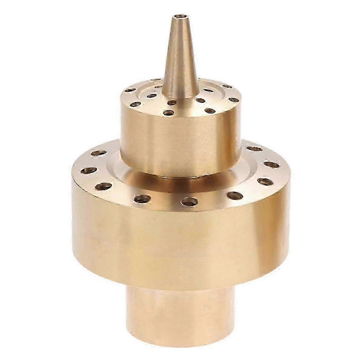 1 Inch Brass DN25 Fountain Nozzle for Water Features with Adjustable Spray Pattern