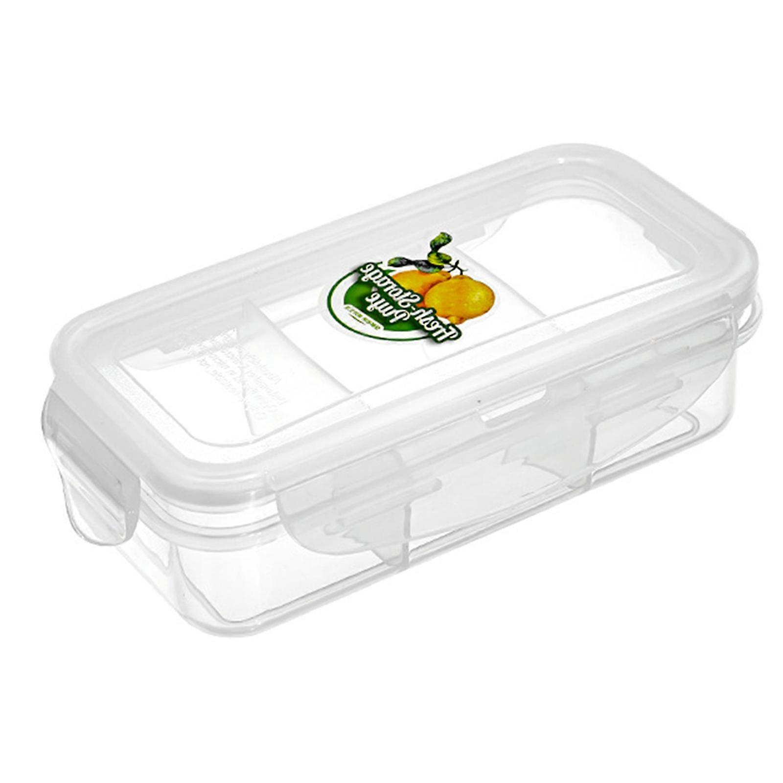 Kitchen Storage Solution Featuring 3 Compartment Design for Organized Fruit Vegetable and Snacks Preservation Multicolor