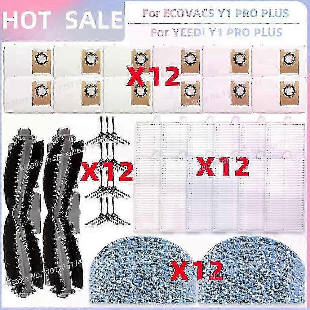 Main Side Brush for ECOVACS Y1 PRO PLUS and Y1 Plus Robot Vacuum Parts