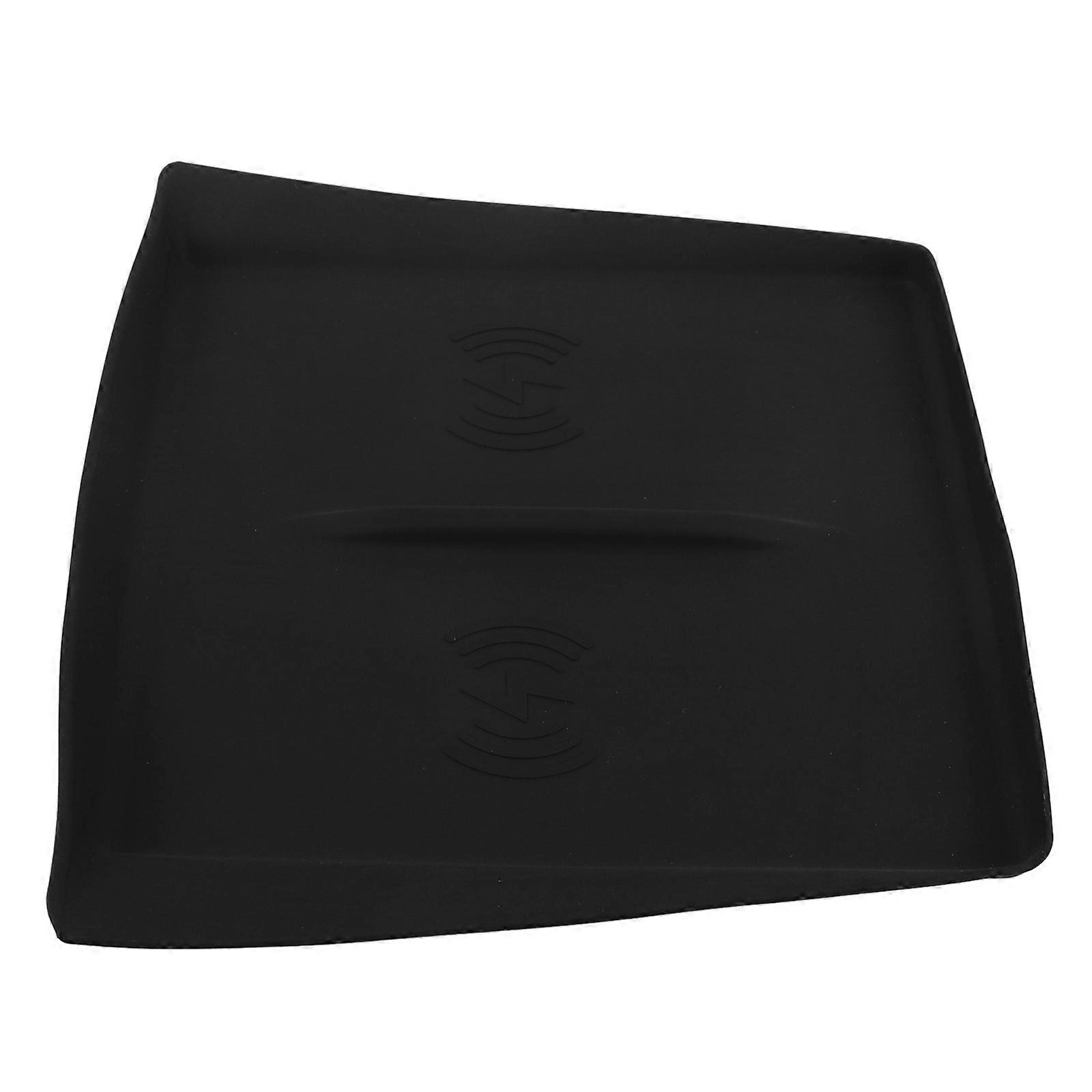 Central Control Mat for Car Silicone Pad 4Pcs Compatible