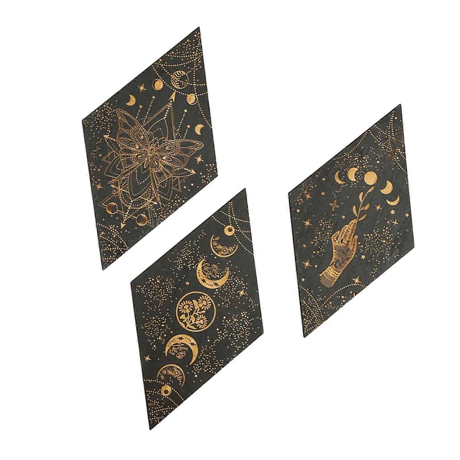 Versatile Geometrically Carved Wood Wall Shelf for Storage and Decoration Suitable for Home and Office Use Multicolor