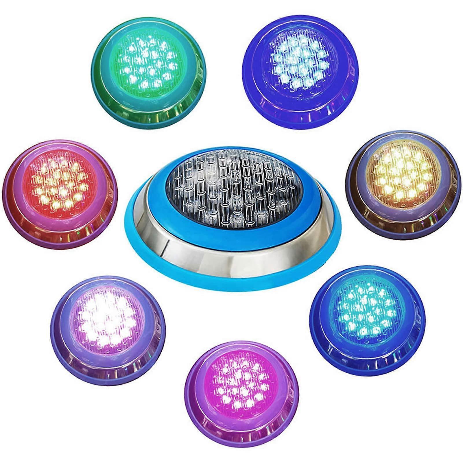 AC12V 35W 360LED Waterproof Pool Light Multicolor RGB Underwater Lamp Remote Control Pool Light