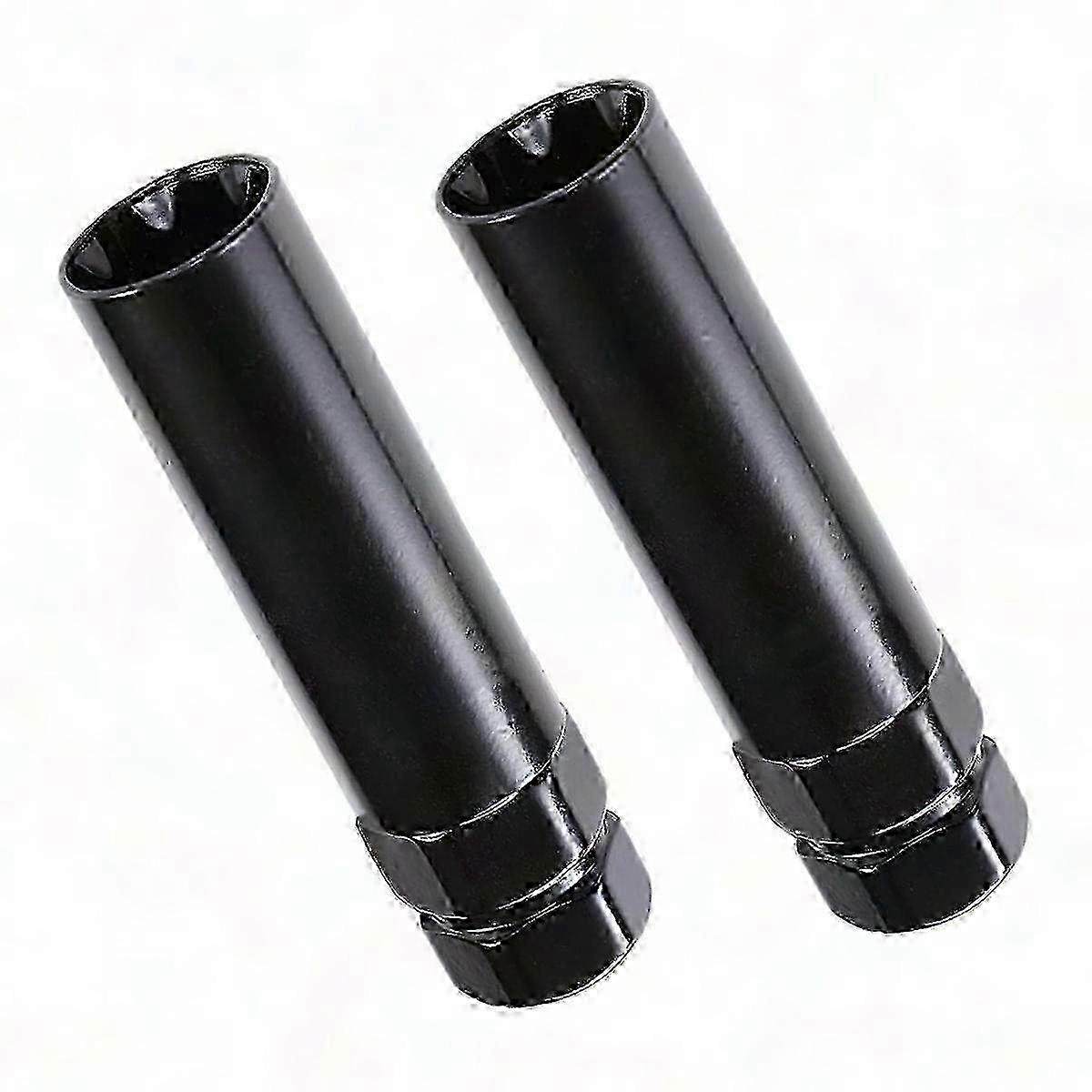 7 Spline Lug Nut Key Socket Wrench Replacement for 14x1.5 & 14x2.0 Aftermarket Wheel Lugs