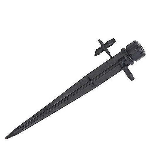 Drip Irrigation Sprinkler with Adjustable Flow Full Circle Coverage on Spike for Garden 25 Pack