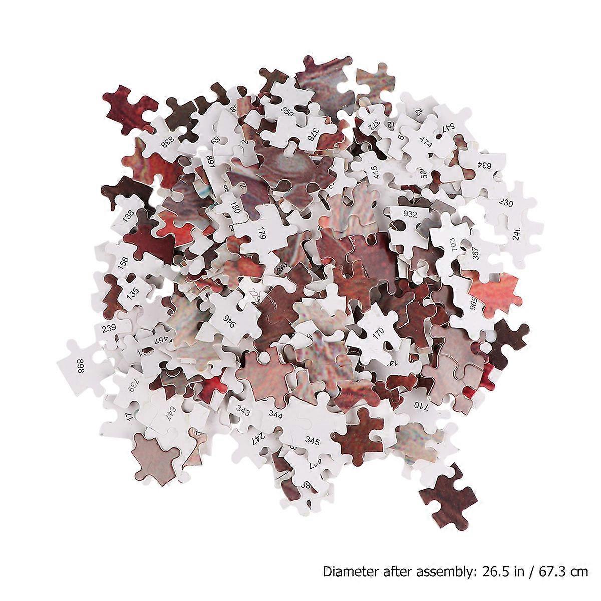 Jigsaw Puzzle Toy Jupiter Decompression with 1Set for Relaxation