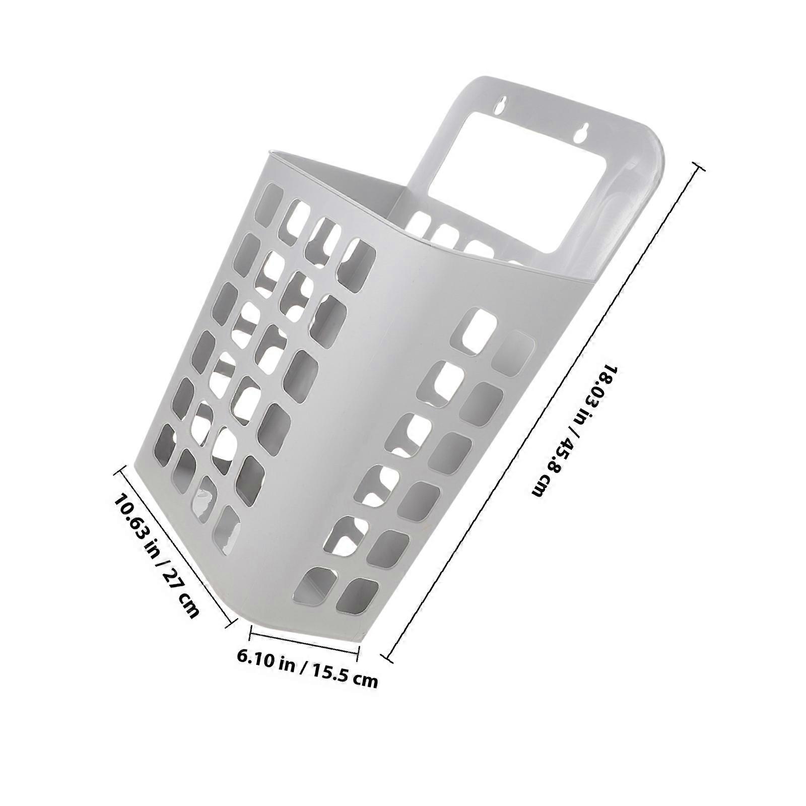 Rectangular Laundry Container Suitable For Bathroom And Bedroom In Grey Color Designed For Multiple Uses 1Pcs