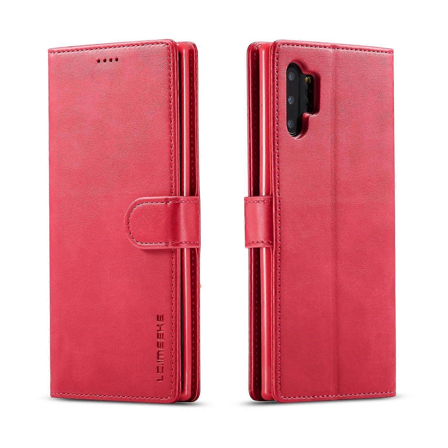 LC.IMEEKE PU Leather Protective Flip Wallet Casing for Samsung Galaxy Note 10 Plus/Note 10 Plus 5G
