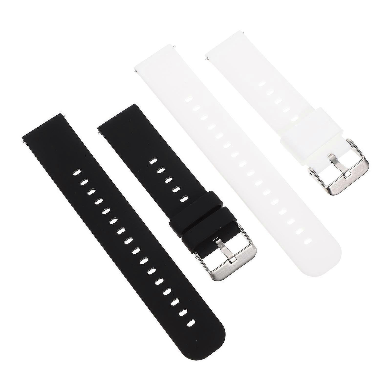 Smartwatch Strap Silicone Watch Band with Replaceable Function 10Pcs