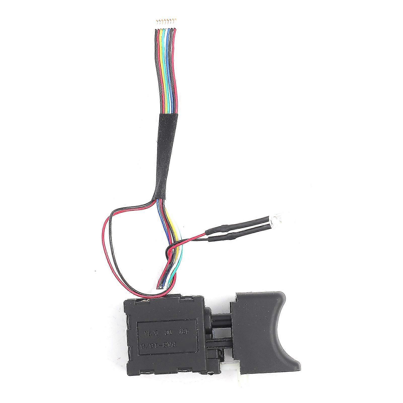 Black Adjustable Speed CW/CCW Electric Drill Trigger Switch Fit 26s