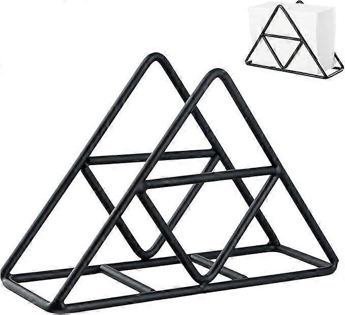 Triangular stainless steel towel rack
