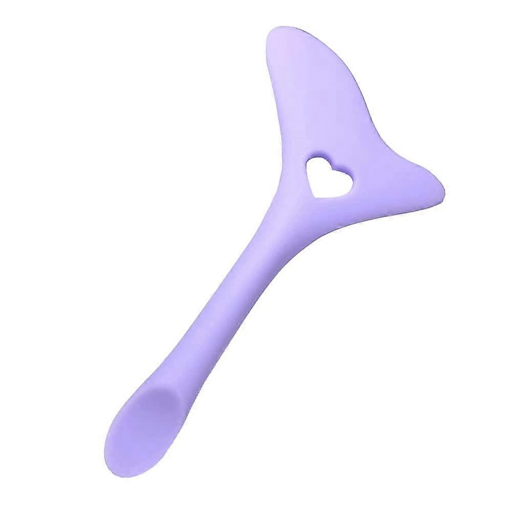 Eyeliner Stencil Silicone Winged Guide Reusable Tool for Fast Precise Eye and Lip Makeup Purple