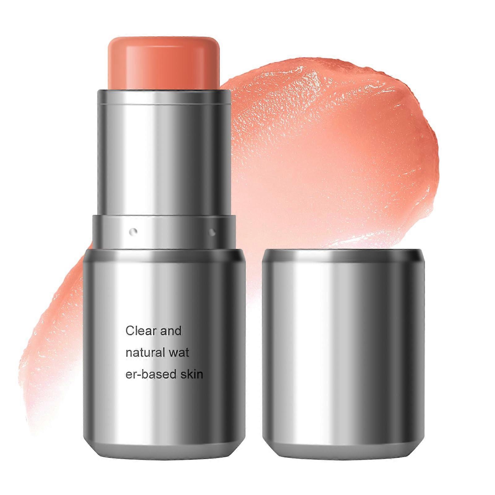 Cream Blush Stick for Natural Dewy Glow Multiuse Cheeks Eyes Lips Buildable Moisturizing Balm