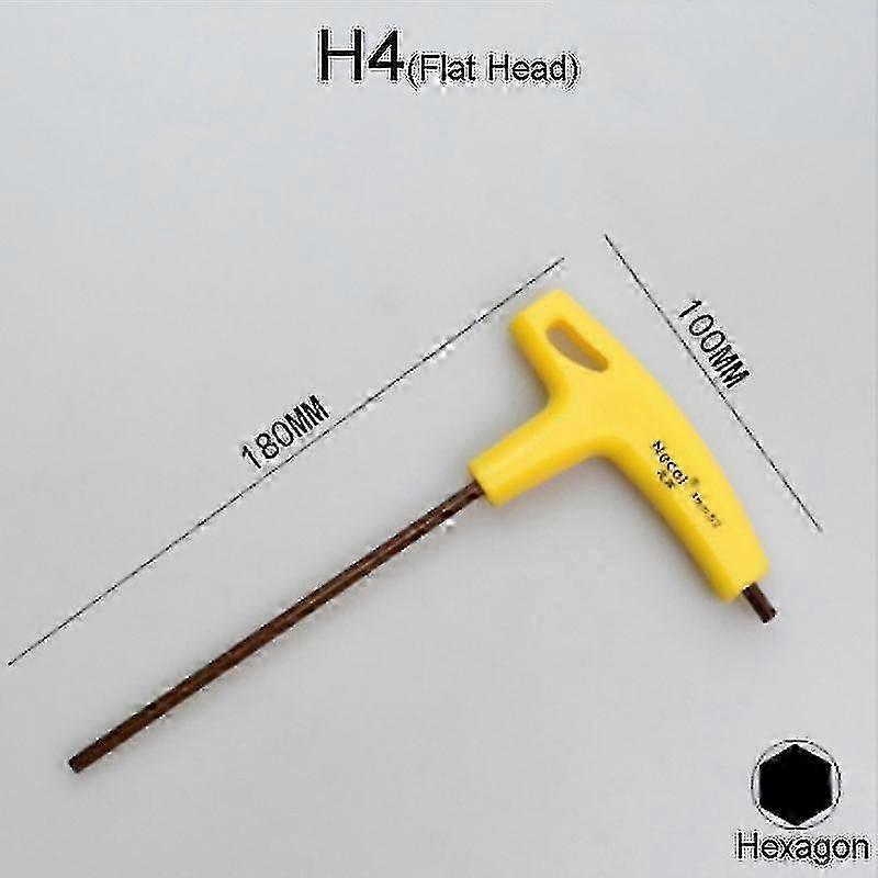 Extended Length Allen Key for Hex Socket Screwdriver with Ball Head