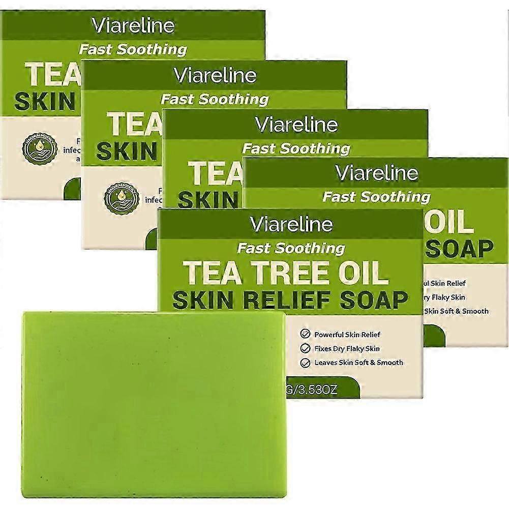 Tea Tree Oil Soap For Refreshing Bath And Moisturizing Skin Care