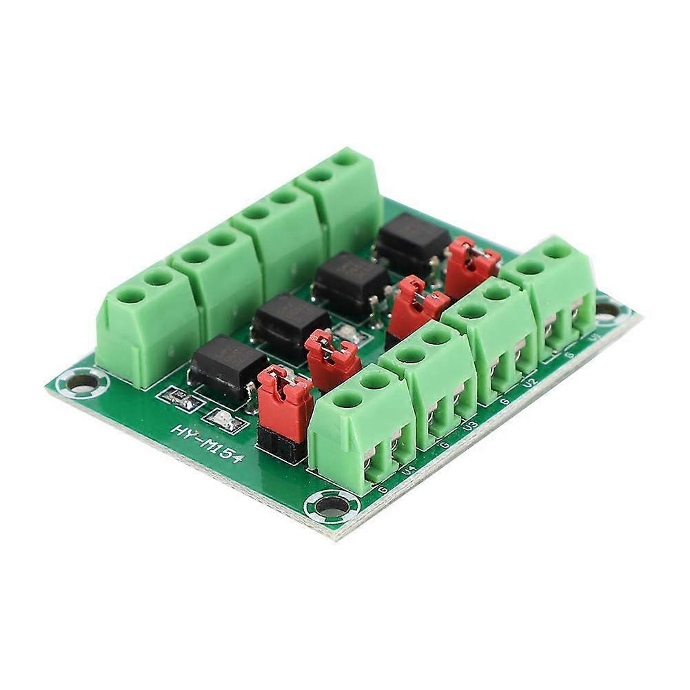 4 Channel Optocoupler Isolation Board PC817,  Precision Wide Voltage Conversion Adapter 3.3V24V