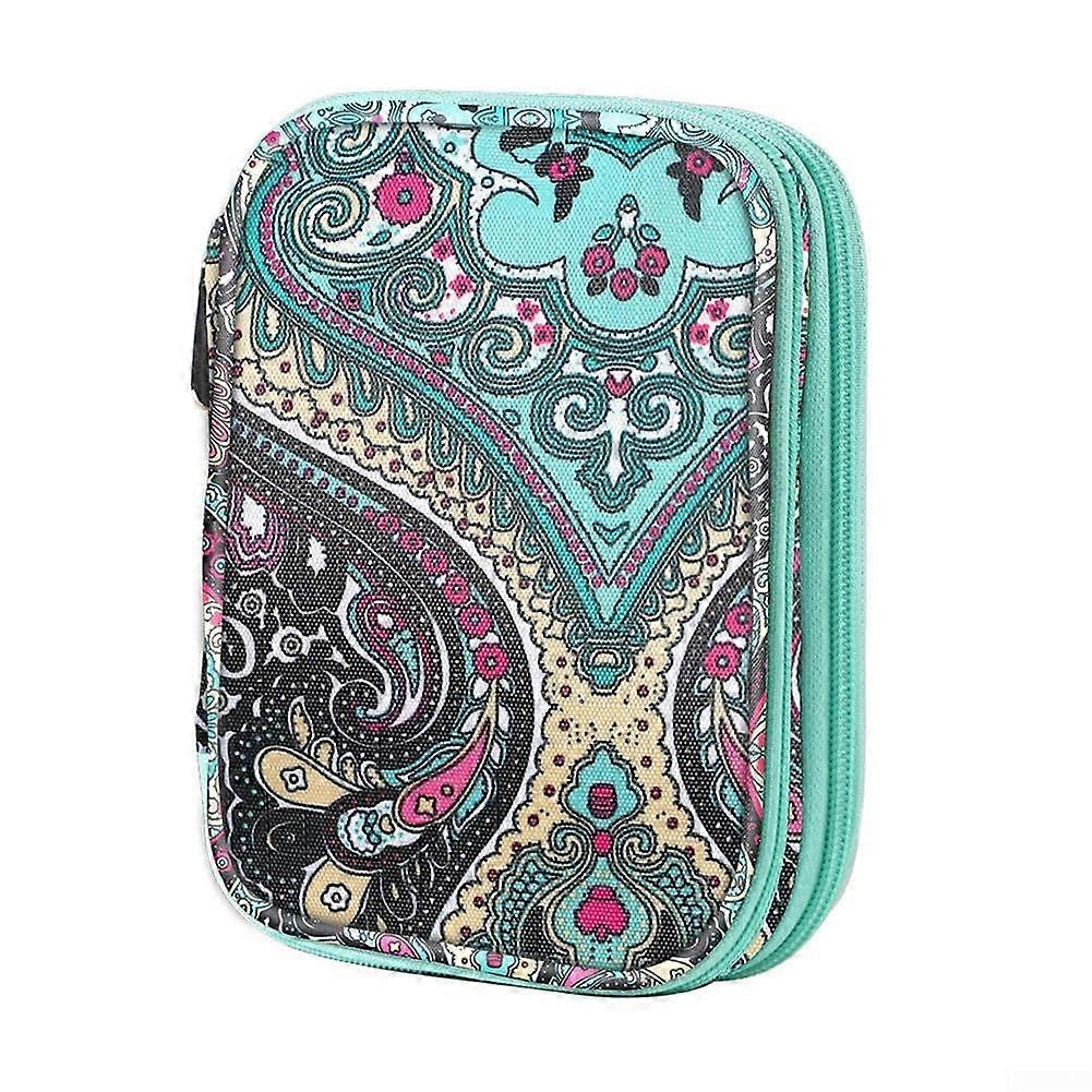 Crochet Hook Case and Knitting Needle Organizer Compact Travel Storage Bag Gift Ready
