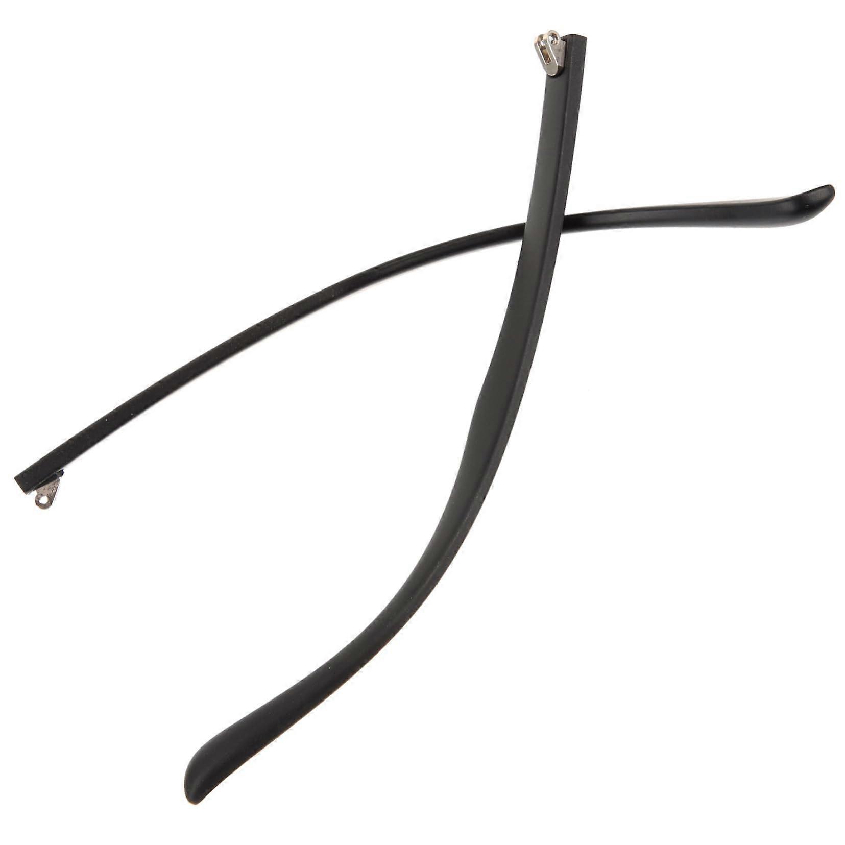 Replacement Eyeglass Temples with Silicone and Titanium Core, Comfortable Sunglass Arms