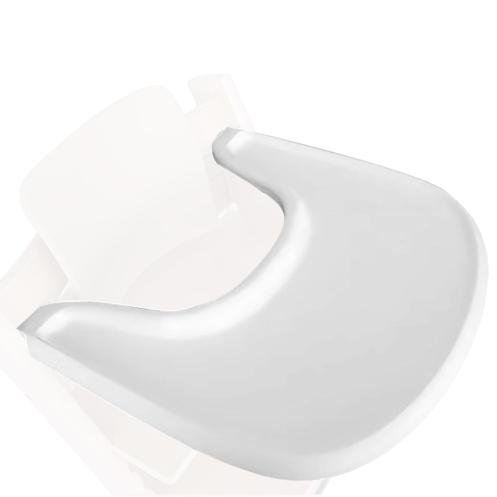 White Tray Replacement with Precise Fit, Food Safe, Smooth Suction Surface for Stokke Tripp Trapp