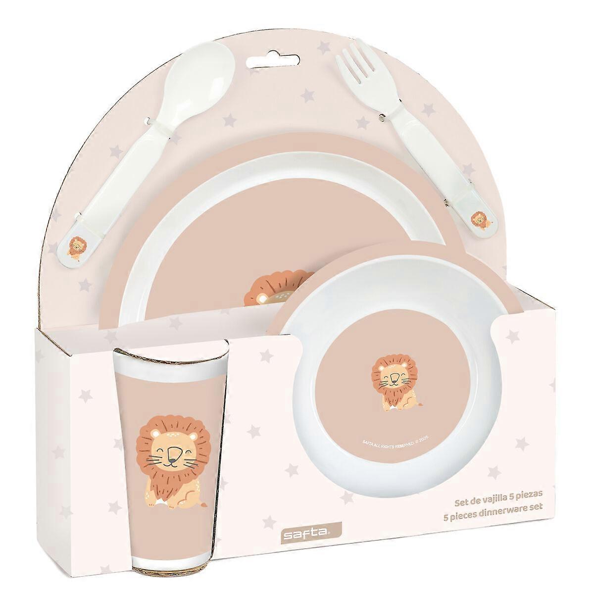 Children’s Dinner Set Safta Leon PVC