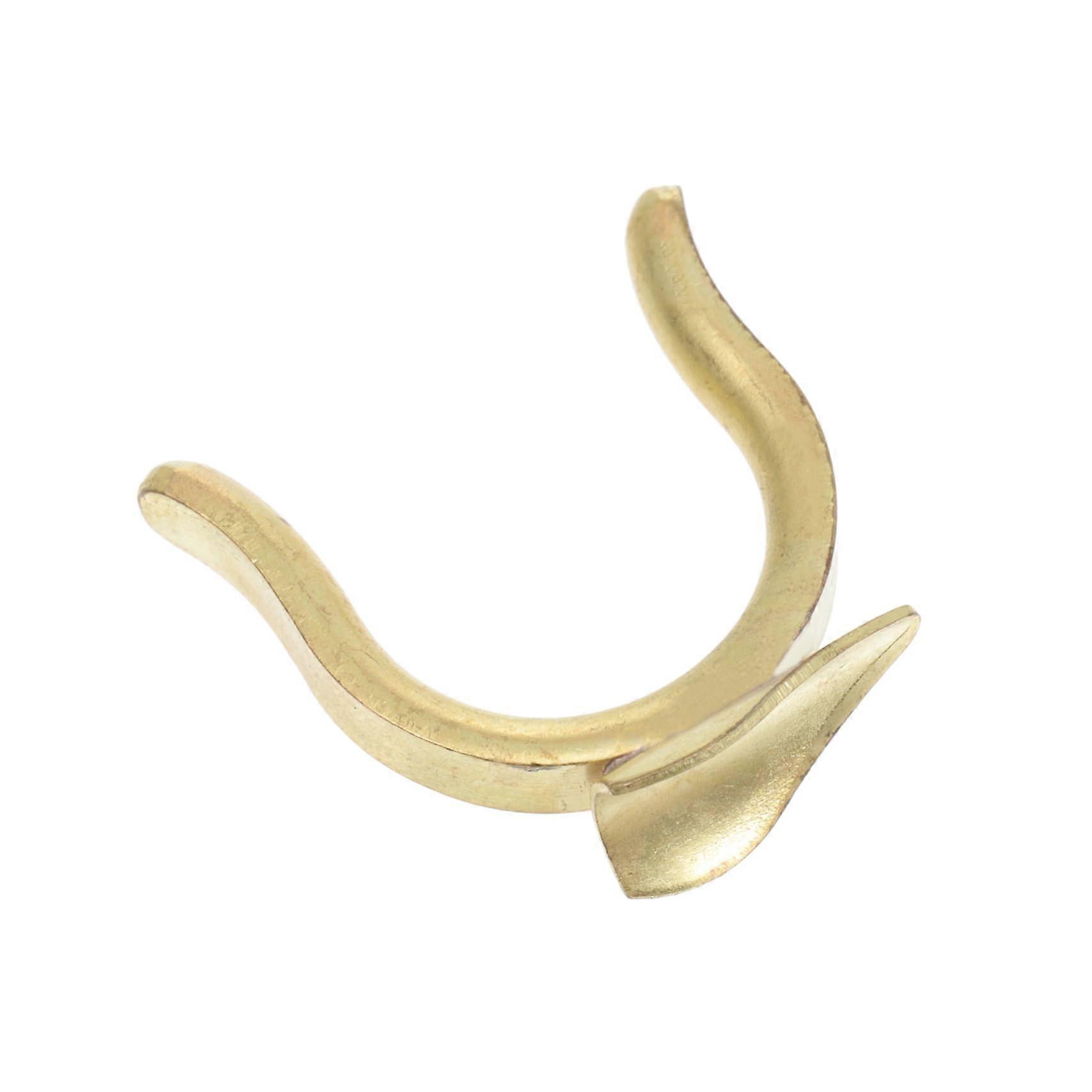 Copper Trumpet Finger Hook for Improved Finger Stability, Lightweight B Flat Trumpet Accessory