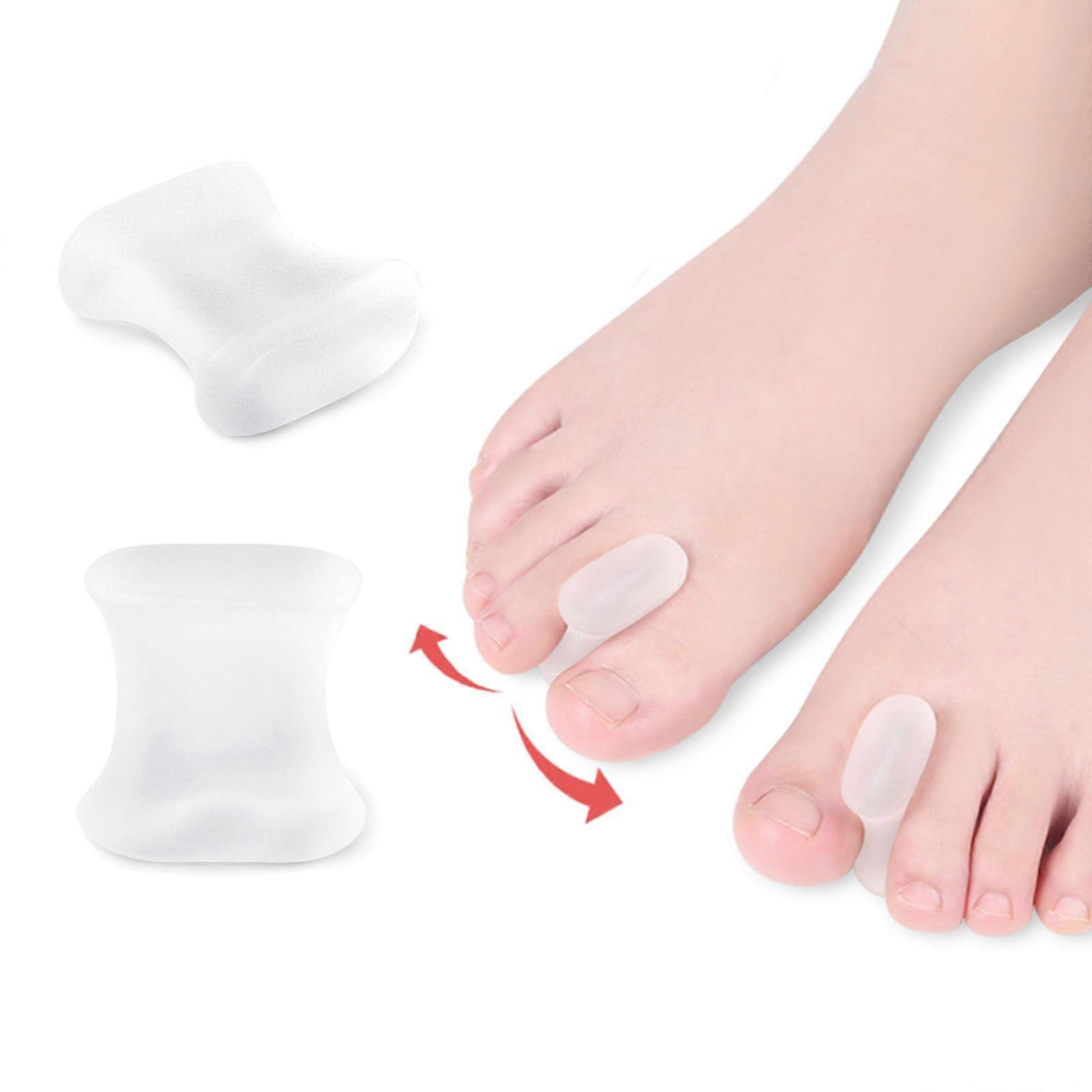 Toe Separators 12pcs Soft Gel Bunion Corrector for Overlapping Toes and Comfortable Toe Spacers